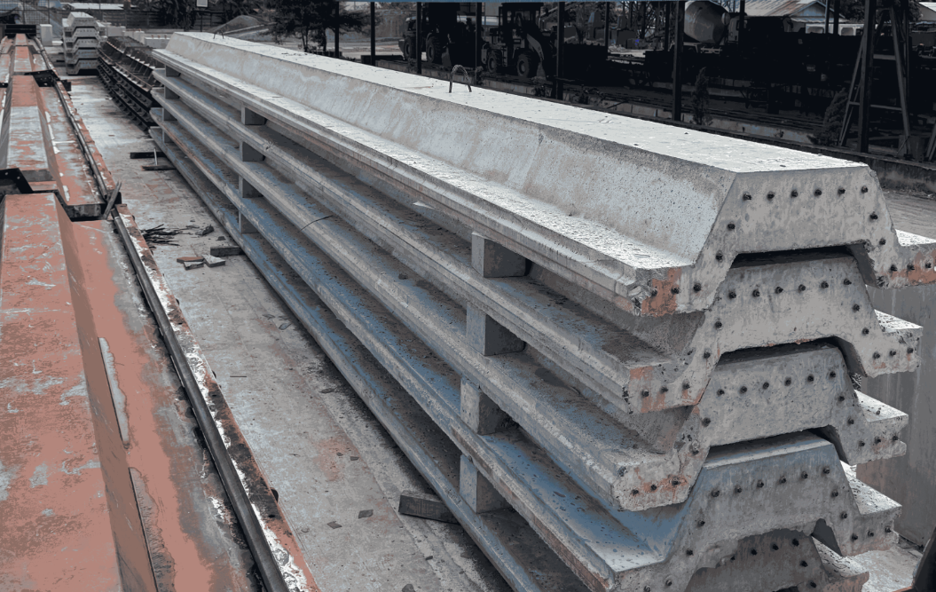 Corrugated Concrete Sheet Pile